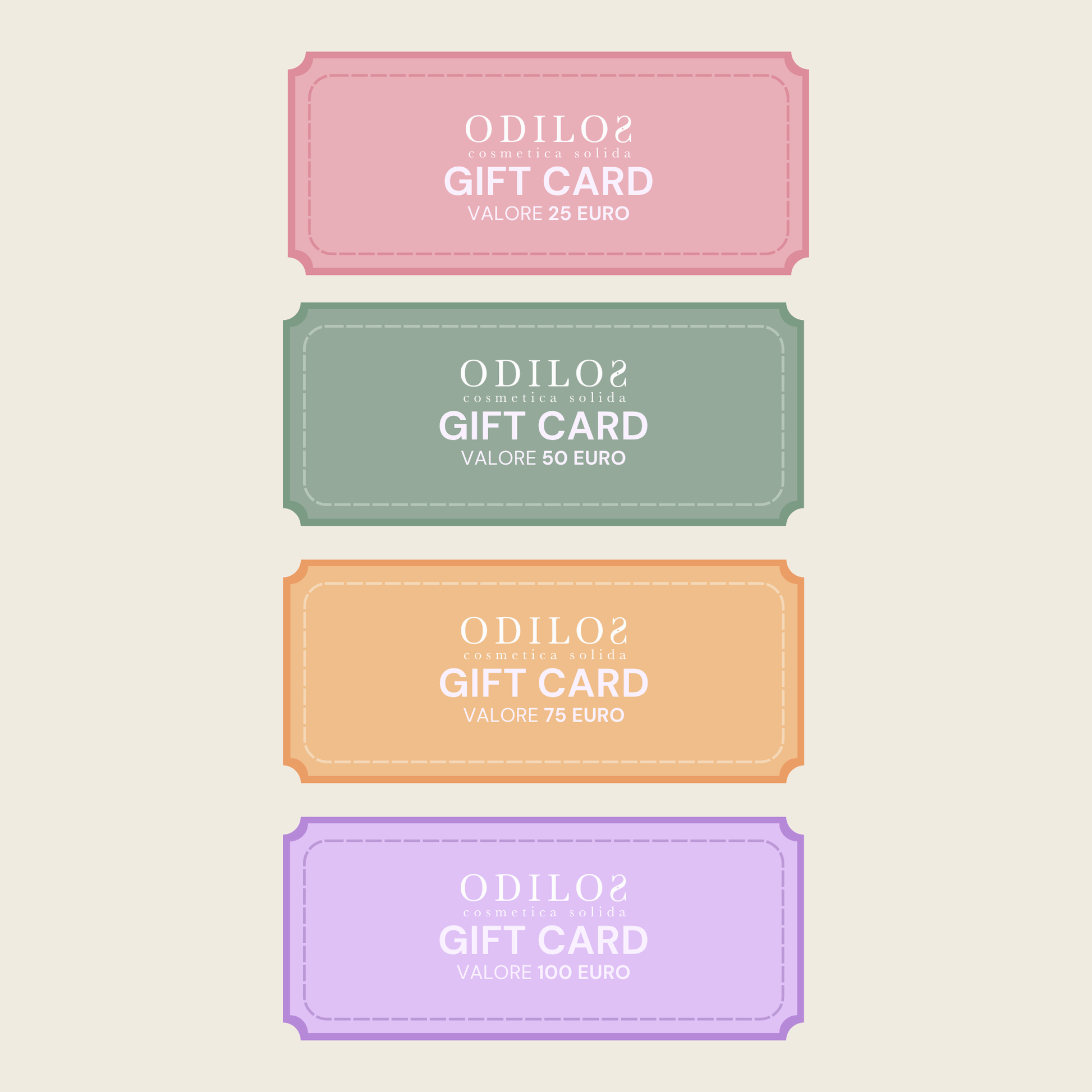 Gift Card - Odilos Cosmetica Solida
