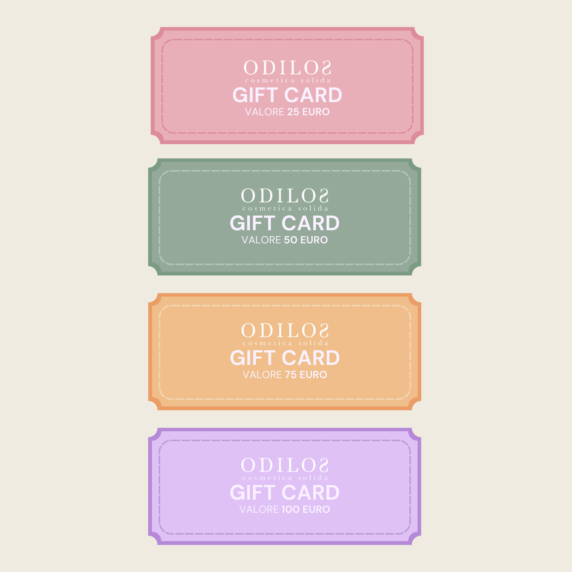 Gift Card - Odilos Cosmetica Solida