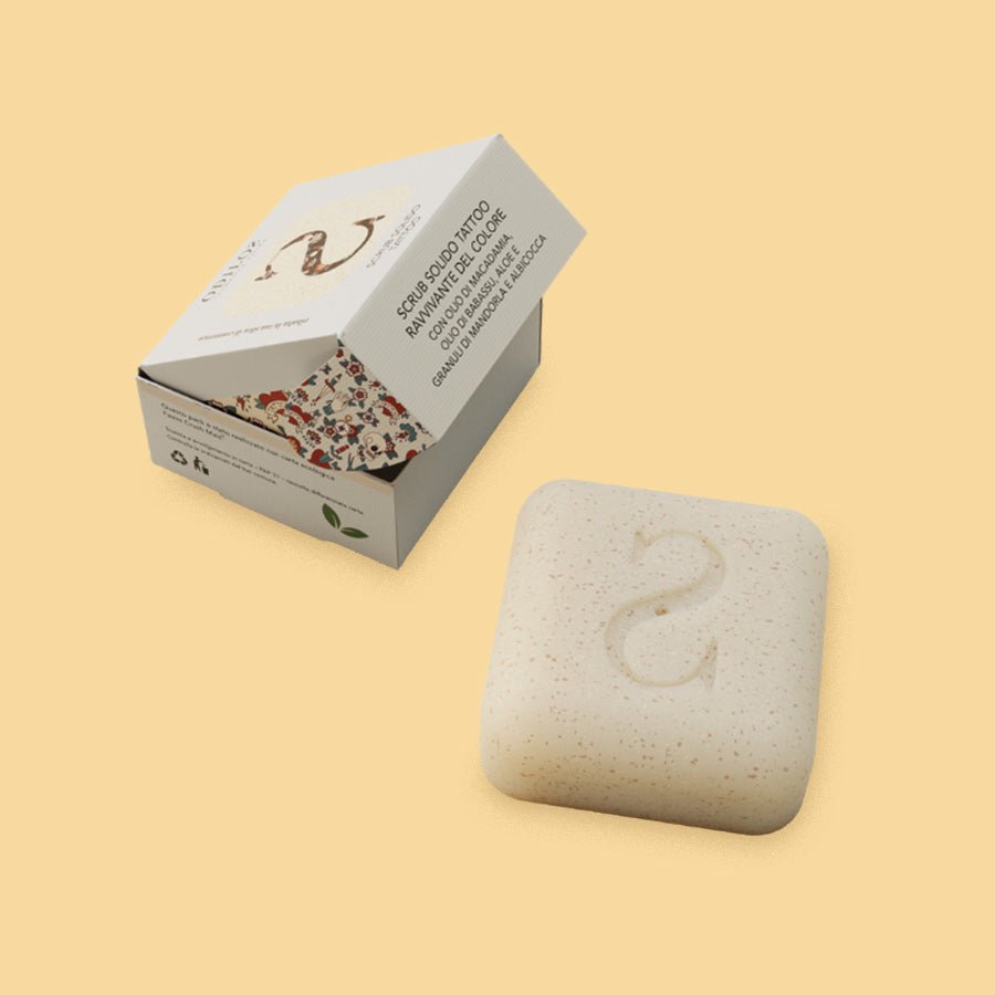 Scrub Solido Tattoo - Odilos Cosmetica Solida