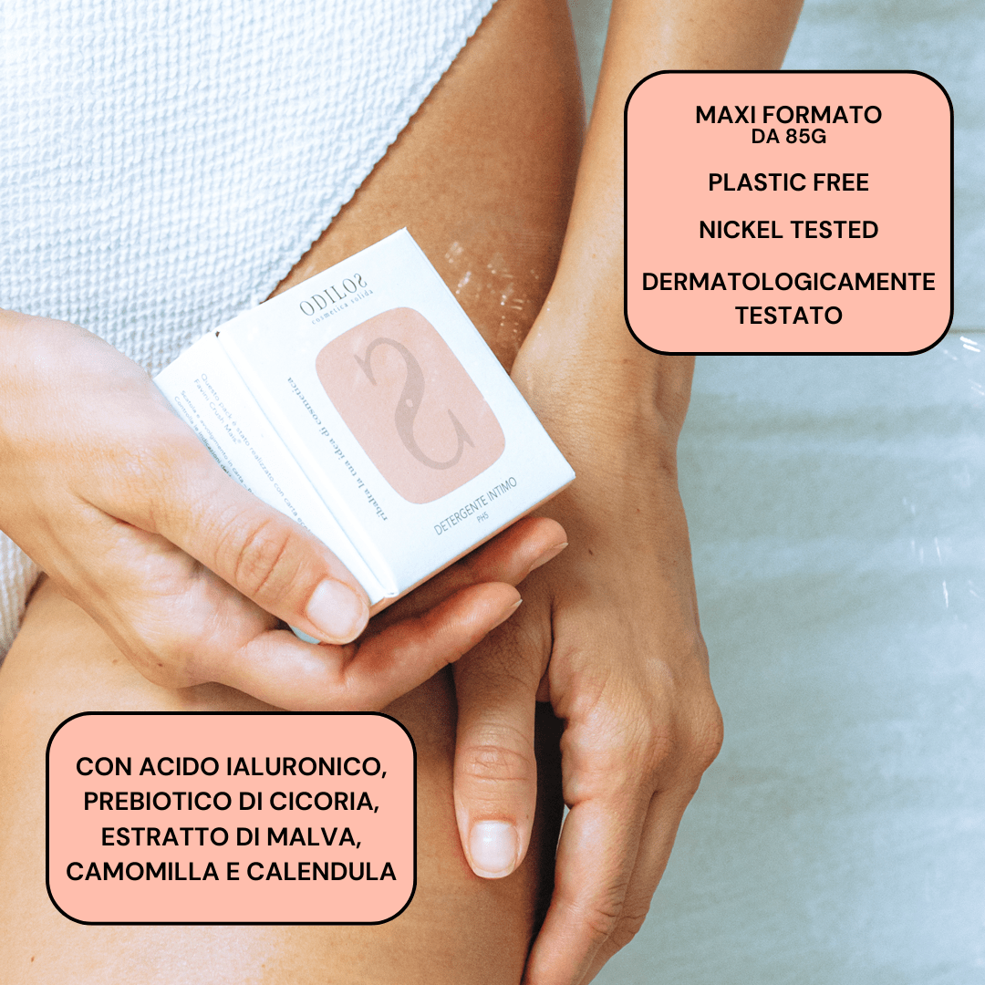 Detergente intimo solido - Odilos Cosmetica Solida