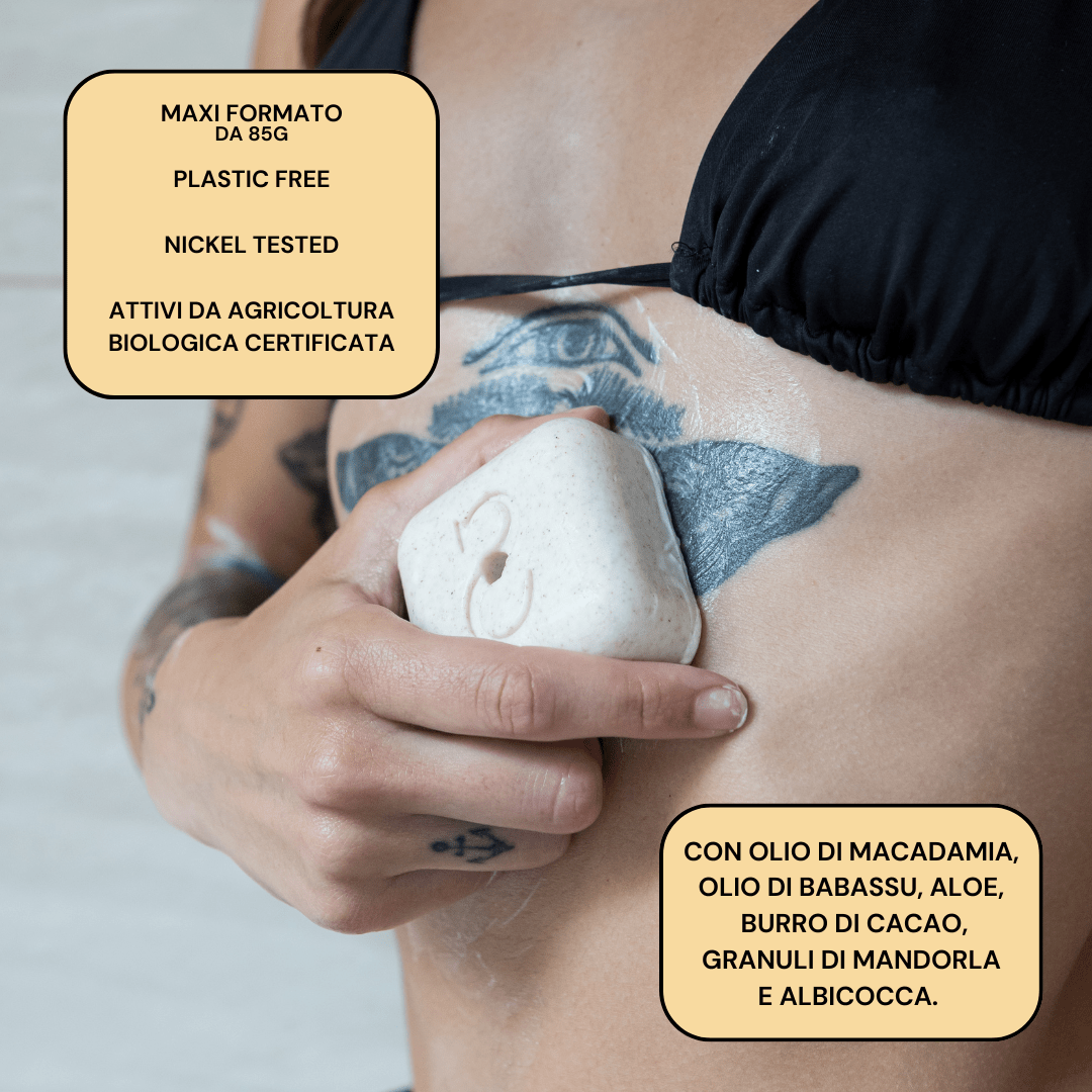 Scrub Solido Tattoo - Odilos Cosmetica Solida