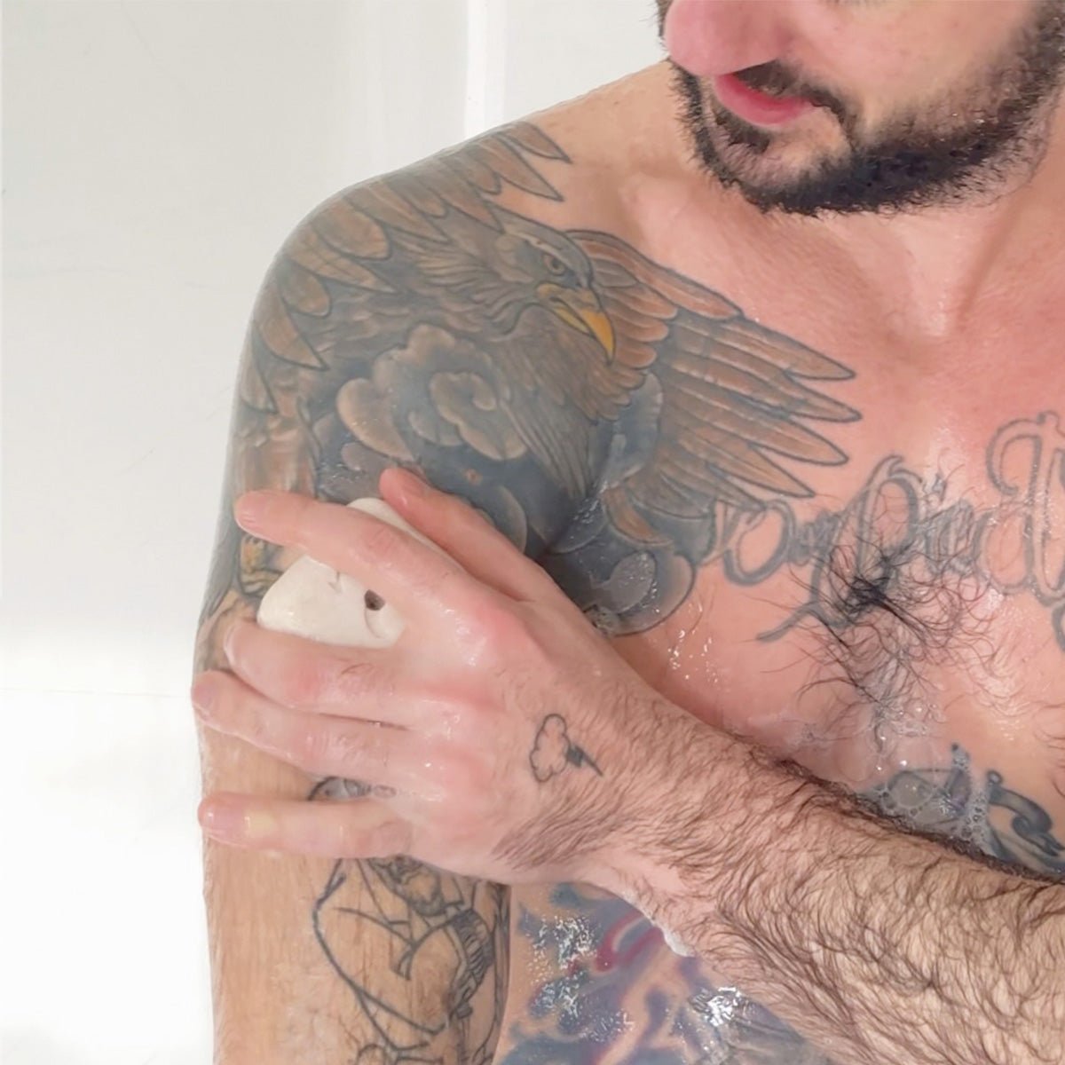 Kit Tattoo Solido - Scrub e Crema - Odilos Cosmetica Solida