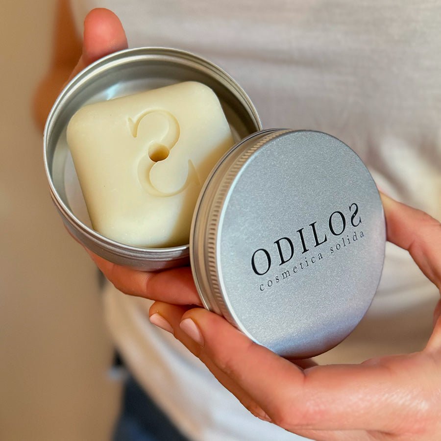 Scatolina di latta da viaggio - Odilos Cosmetica Solida
